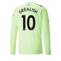 Fotbalové Dres Manchester City Jack Grealish #10 Alternativní 2022-23 Dlouhý Rukáv